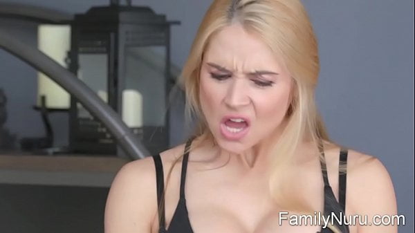 Stepmom gives Erotic Massage to Son